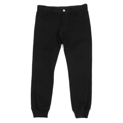 JUNYA WATANABE COMME des GARCONS Wool Acrylic Hem Rib Knit Pants