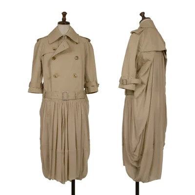 JUNYA WATANABE COMME des GARCONS Chiffon Switching Trench Coat