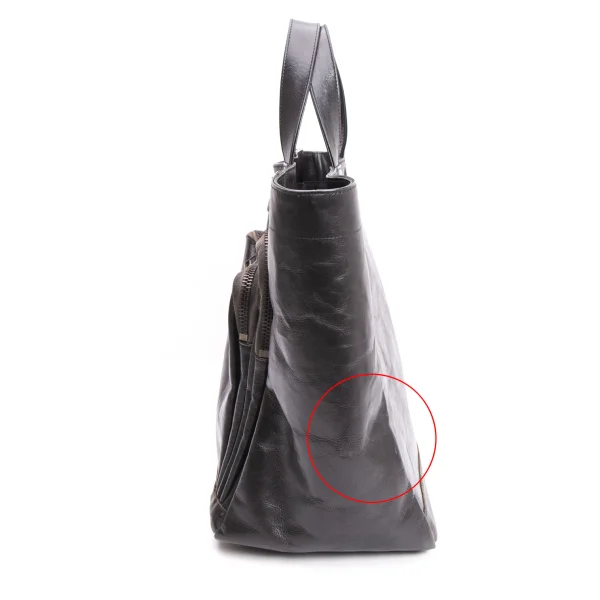 JUNYA WATANABE COMME des GARCONS Cow Leather Tote Bag K-160348_005