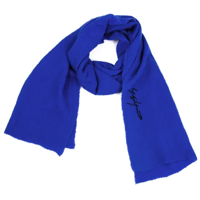 Yohji Yamamoto NOIR Logo Embroidery Stole