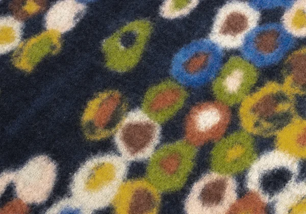 45rpm 45R Wool Multi Dot Pattern Scarf K-160381_004