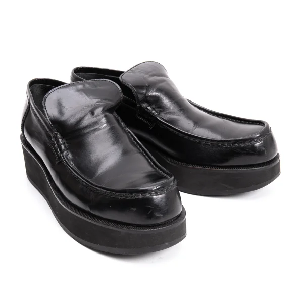 Y's Platform Leather Loafer Black M(US About7) K-160387_001
