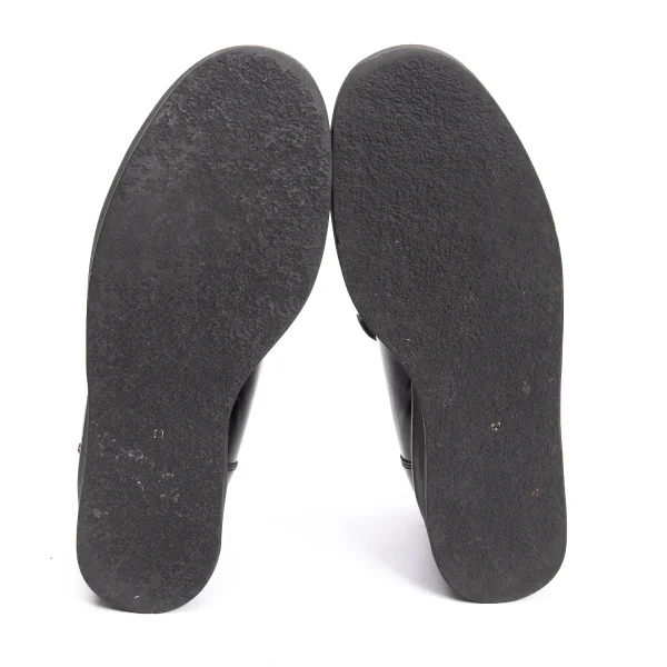 Y's Platform Leather Loafer K-160387_014