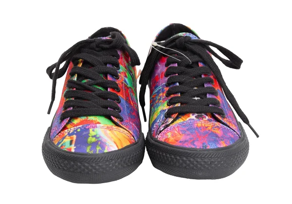 Yohji Yamamoto FEMME Graphic Printed Sneakers K-160388_002