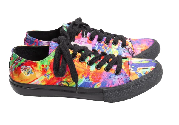 Yohji Yamamoto FEMME Graphic Printed Sneakers K-160388_005