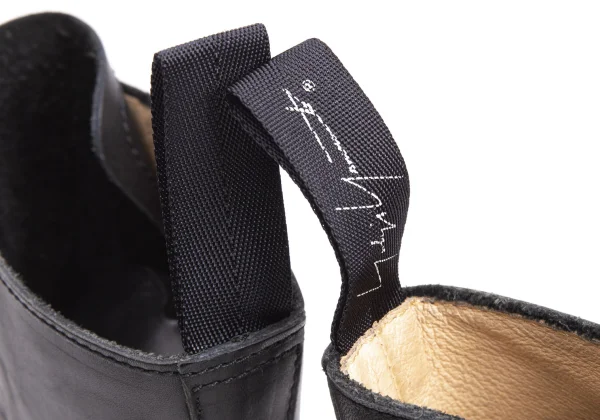 Yohji Yamamoto FEMME Toe Switching Leather Boots K-160389_009