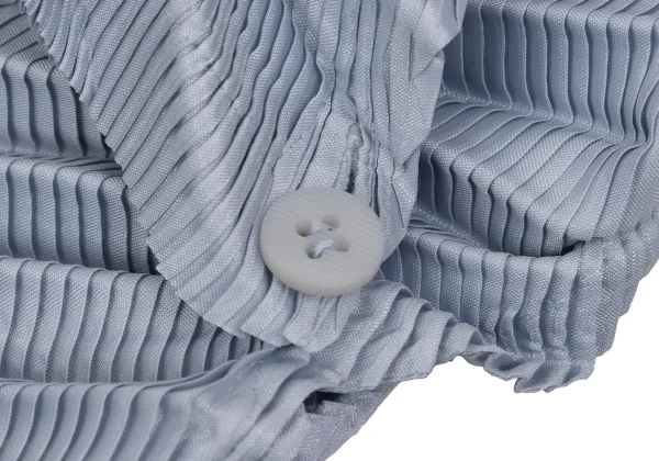 ISSEY MIYAKE FETE Pleated Wrap Design Sleeveless Jacket K-160398_005