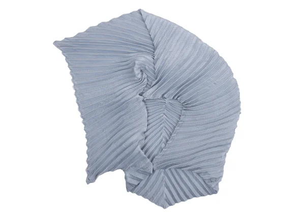 ISSEY MIYAKE FETE Pleated Wrap Design Sleeveless Jacket K-160398_009