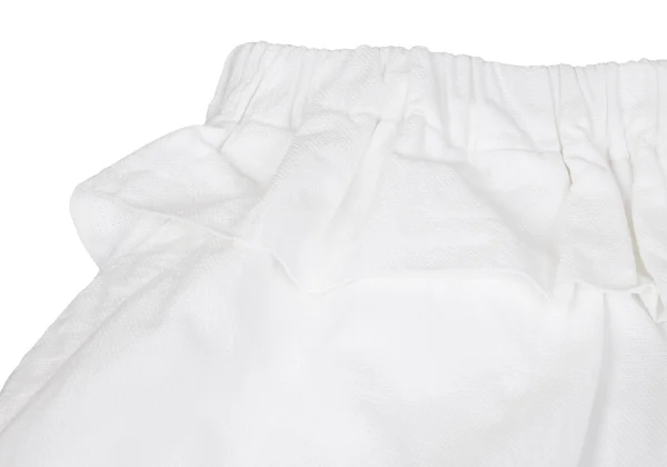 ISSEY MIYAKE Poly Waist Frill Pants K-160403_004
