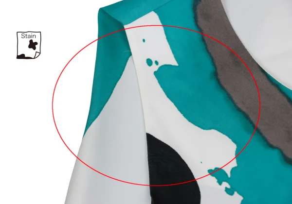 ISSEY MIYAKE Printed Sleeveless Dress K-160410_012