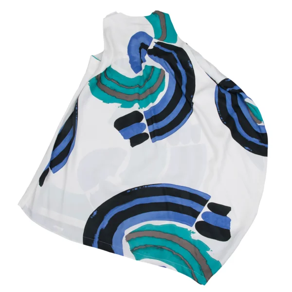 ISSEY MIYAKE Printed Sleeveless Dress K-160410_016
