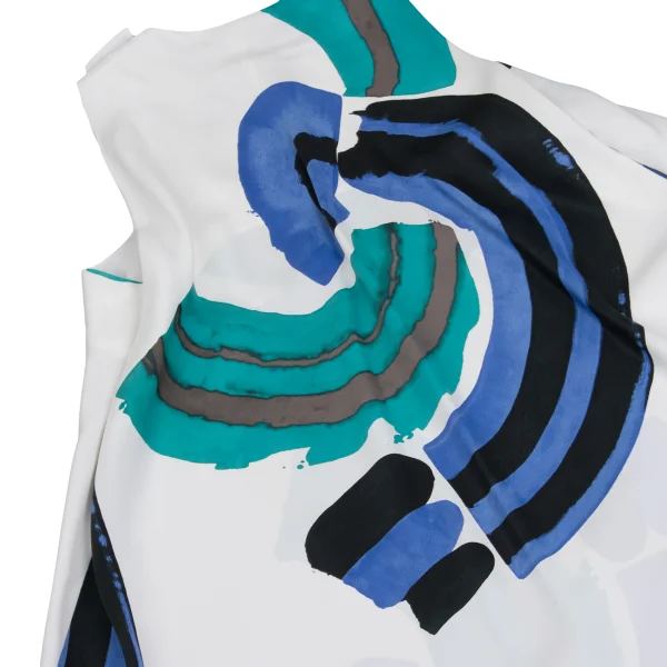 ISSEY MIYAKE Printed Sleeveless Dress K-160410_017