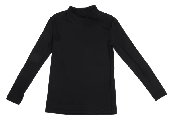 ISSEY MIYAKE Drape Neck Long Sleeve T-shirt K-160413_002