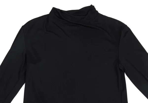ISSEY MIYAKE Drape Neck Long Sleeve T-shirt K-160413_003