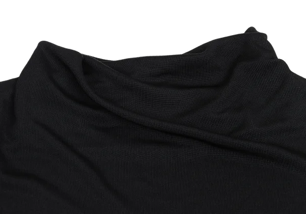 ISSEY MIYAKE Drape Neck Long Sleeve T-shirt K-160413_004