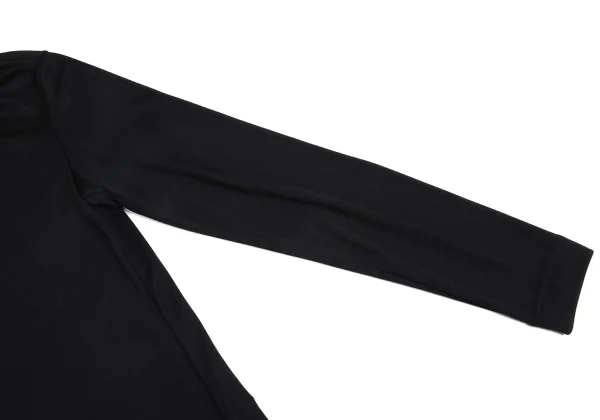 ISSEY MIYAKE Drape Neck Long Sleeve T-shirt K-160413_007