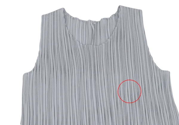 ISSEY MIYAKE Stitch Printed Flare Dress K-160415_003