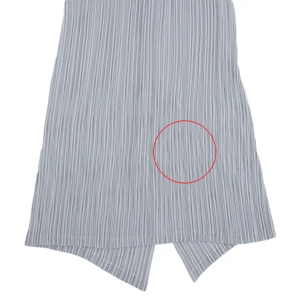 ISSEY MIYAKE Stitch Printed Flare Dress K-160415_006