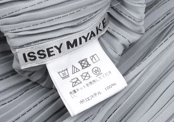 ISSEY MIYAKE Stitch Printed Flare Dress K-160415_014