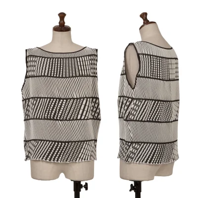 ISSEY MIYAKE Geometric Pleats Tank Top
