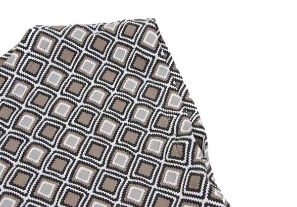 ISSEY MIYAKE Geometric Emboss Sleeveless Top K-160429_007