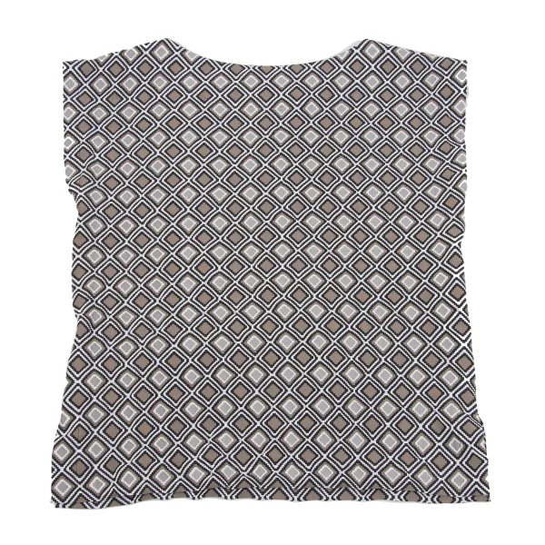 ISSEY MIYAKE Geometric Emboss Sleeveless Top K-160429_010