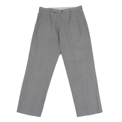 Papas Cotton Linen Blend Stretch Tapered Pants