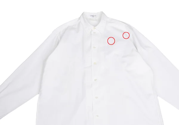 Yohji Yamamoto POUR HOMME Front Airplane Jacquard Long Sleeve Shirt K-160442_002