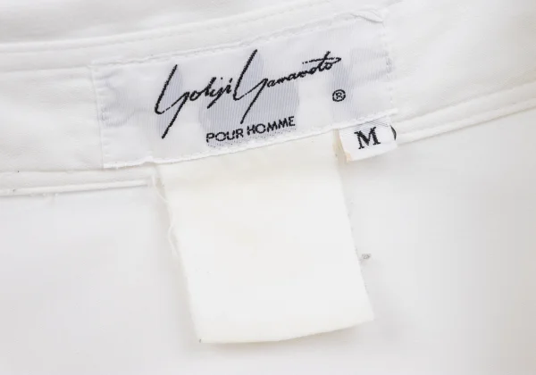 Yohji Yamamoto POUR HOMME Front Airplane Jacquard Long Sleeve Shirt K-160442_020