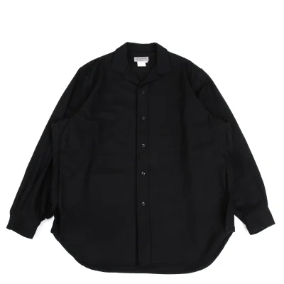 Yohji Yamamoto POUR HOMME Melton Wool Inside Out Shirt