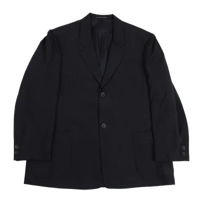Yohji Yamamoto POUR HOMME Wool Puff Sleeves Jacket