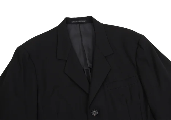 Yohji Yamamoto POUR HOMME Wool Gaba Dart Design Jacket K-160452_002