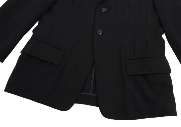 Yohji Yamamoto POUR HOMME Wool Gaba Dart Design Jacket K-160452_008