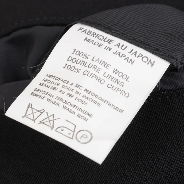 Yohji Yamamoto POUR HOMME Wool Gaba Dart Design Jacket K-160452_014