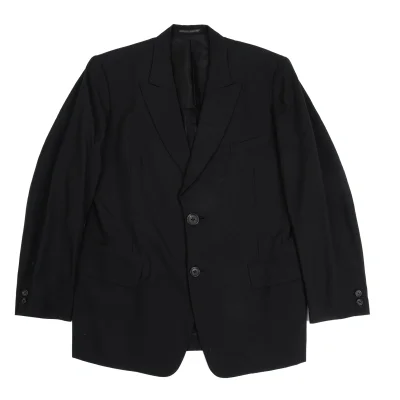 Yohji Yamamoto POUR HOMME Wool Peak Lapel Jacket
