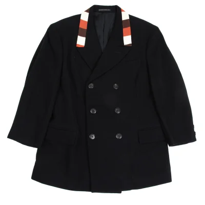 Yohji Yamamoto POUR HOMME Switching Collar Wool Jacket