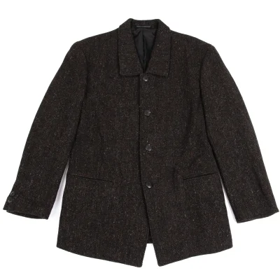 Yohji Yamamoto POUR HOMME Harris Tweed Wool Jacket