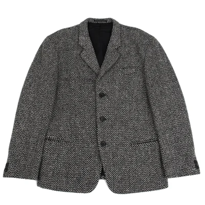 Yohji Yamamoto POUR HOMME Tweed Wool Jacket