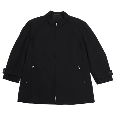 Yohji Yamamoto POUR HOMME Wool Gaba Zip Pocket Jacket