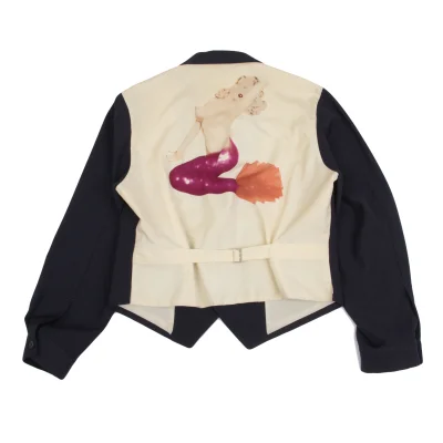 Yohji Yamamoto POUR HOMME 6.1 THE MEN Mermaid Printed Jacket