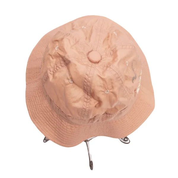 Mademoiselle NON NON Bird Printed Nylon Bucket K-160491_008