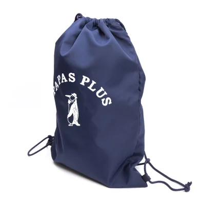 Papas+ Logo Printed Nylon Backpack