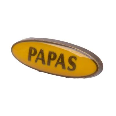 Papas Logo Pin