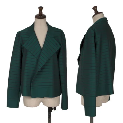 ISSEY MIYAKE Stripe Woven Jacket
