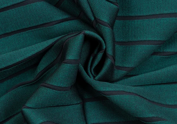 イッセイミヤケISSEY MIYAKE ボーダー織りカッティングデザインパンツ 深緑1 K-160497_008