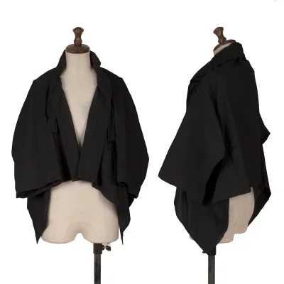 ISSEY MIYAKE Poly Neck Cord Short Sleeve Jacket