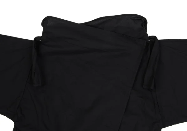 ISSEY MIYAKE Poly Neck Cord Short Sleeve Jacket K-160502_005