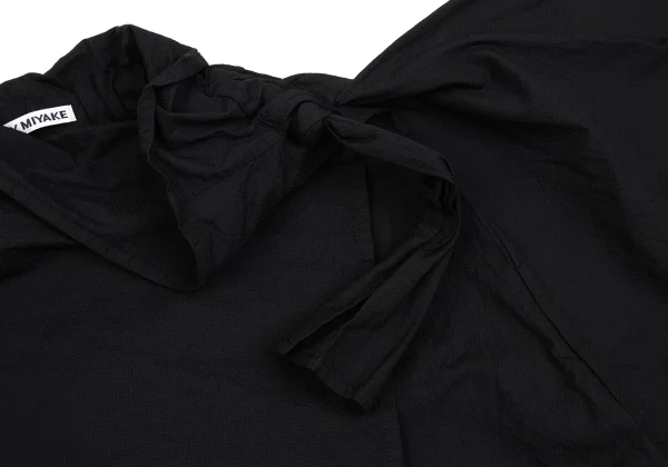 ISSEY MIYAKE Poly Neck Cord Short Sleeve Jacket K-160502_006