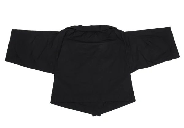 ISSEY MIYAKE Poly Neck Cord Short Sleeve Jacket K-160502_011