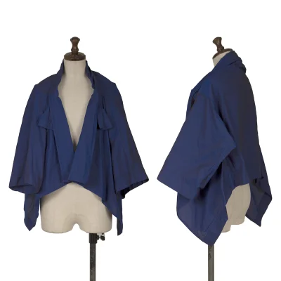 ISSEY MIYAKE Poly Neck Cord Short Sleeve Jacket